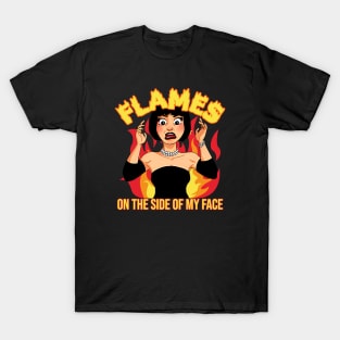 Flames Face Mode T-Shirt